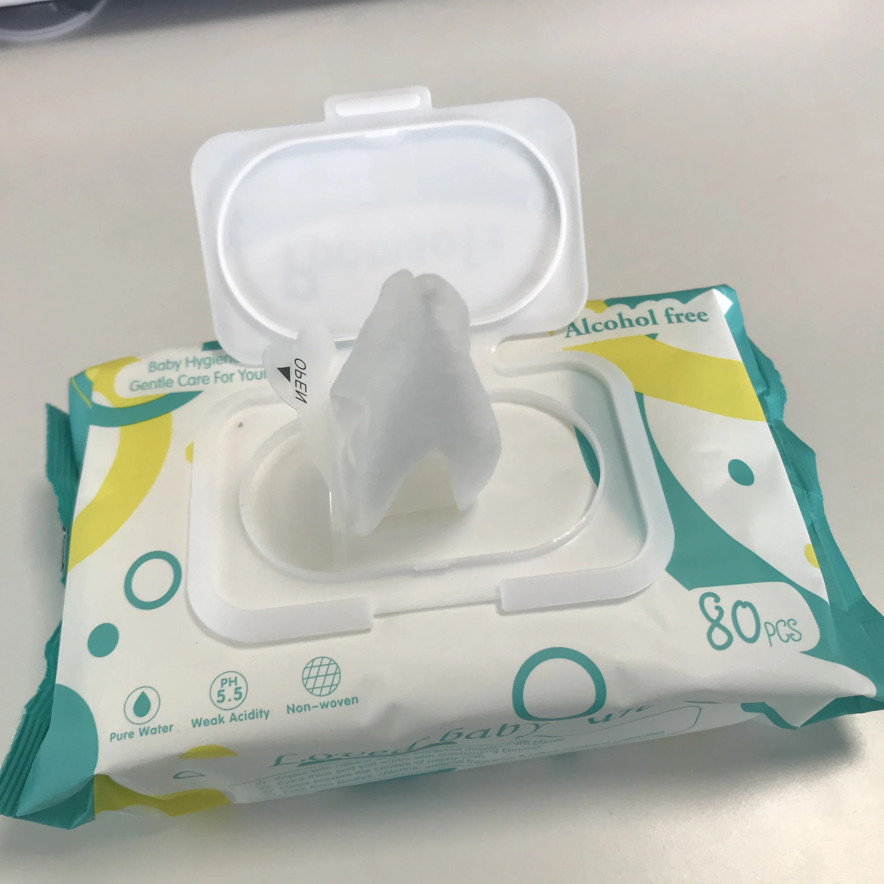 Organic Baby Wipes Natural Wipes Water Wet Baby Wipes Soft For Baby