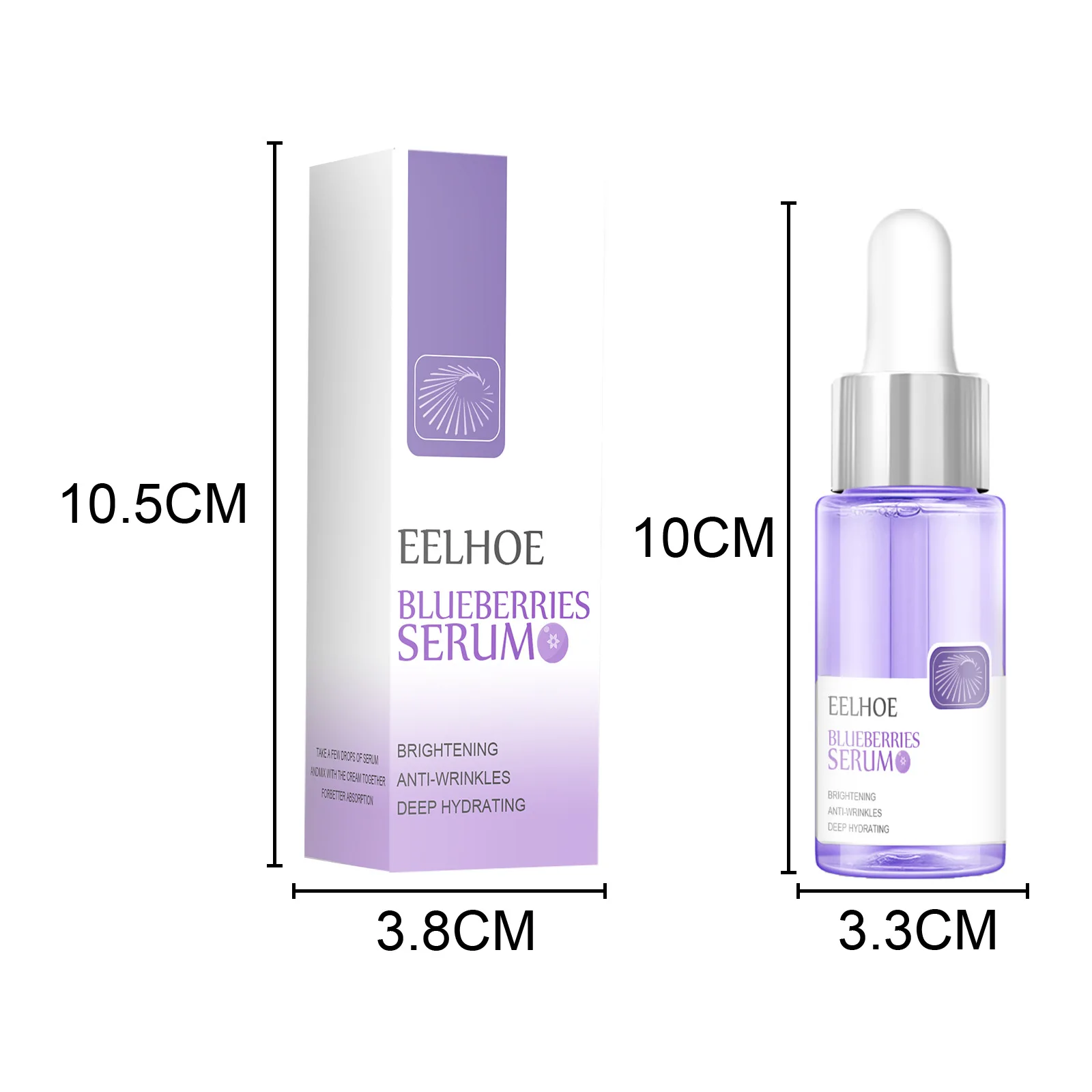 eelhoe OEM ODM New Arrival Facial Treatment Plant Whitening Serum Restore Anti Aging Facial Serum