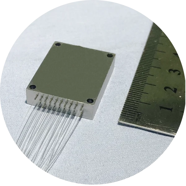 Чрезвычайно компактный и ультра-низкий ввод 16 CH 200G плотное разделение длины волны мультиплексор DWDM mux или demux