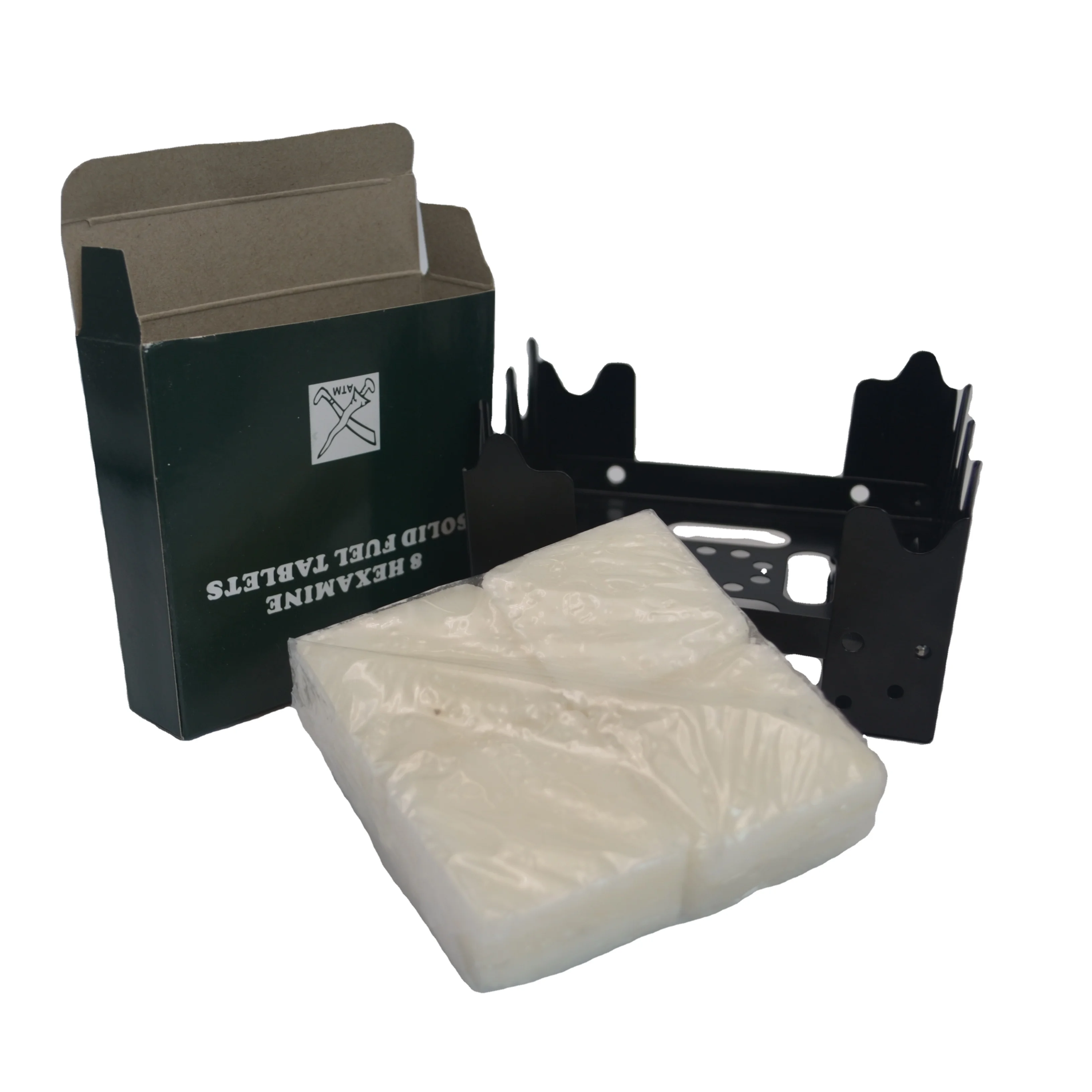 HQ Folding Pocket Cam Folding Portable Pocket Stove Easy To Carry For Outdoor Survival Food Heating Hiking Camping Mini Stove