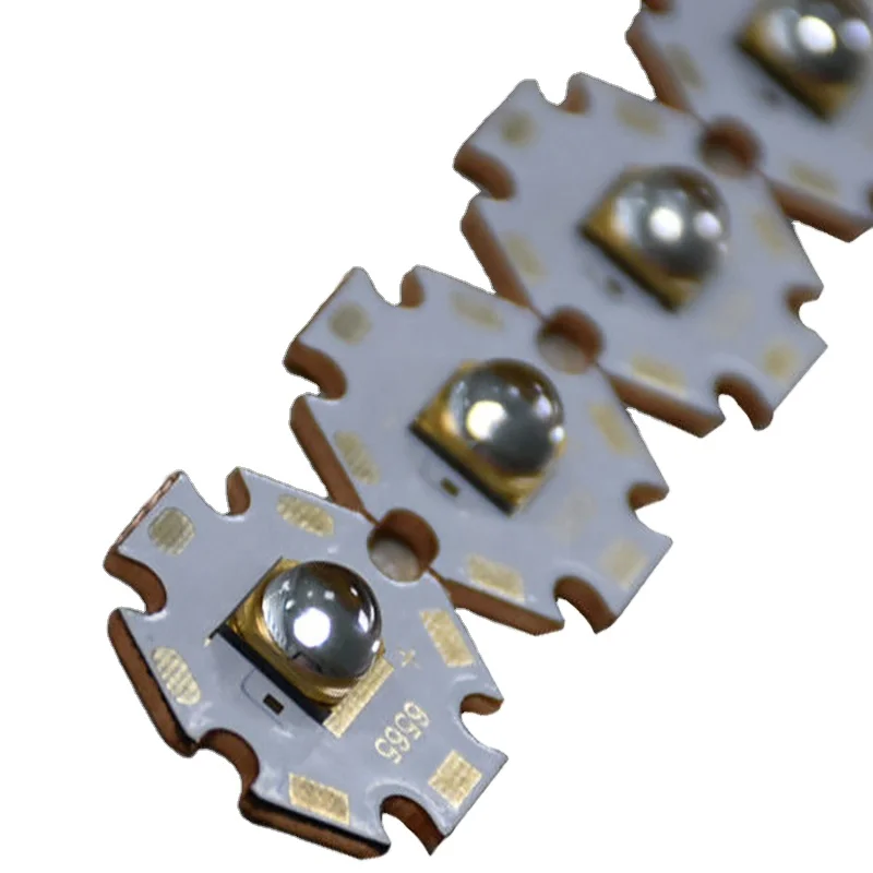 UV LED smd led Chip 6565 10W 20mm hexa Plate LED Module for curing 365nm lampara