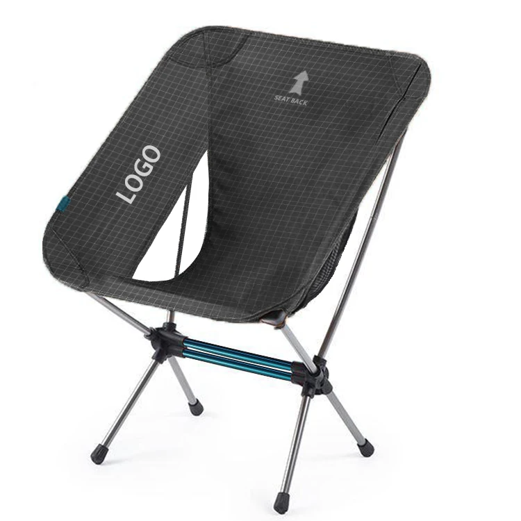 Factory Wholesale Custom Modern Style Folding Portable Moon Chair Adult for Camping