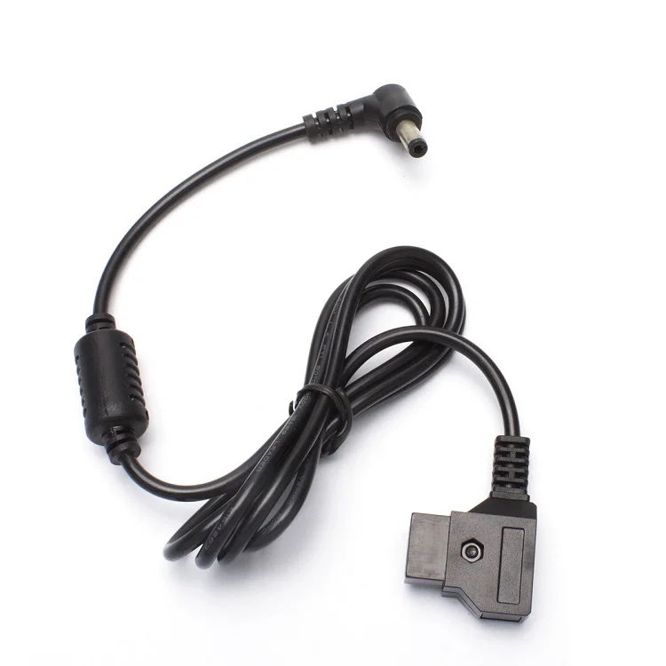 BMCC power supply system power line  D-tap type B male plug to DC elbow power cable