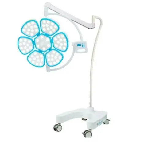 Surgical Equipment Vertical 4 Reflector LED Shadowless Mobile Operating Lamp