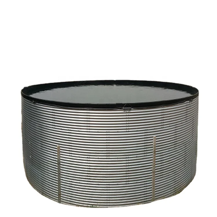 
30000 liters RAS TANKS corrugated steel water tanks for sale 