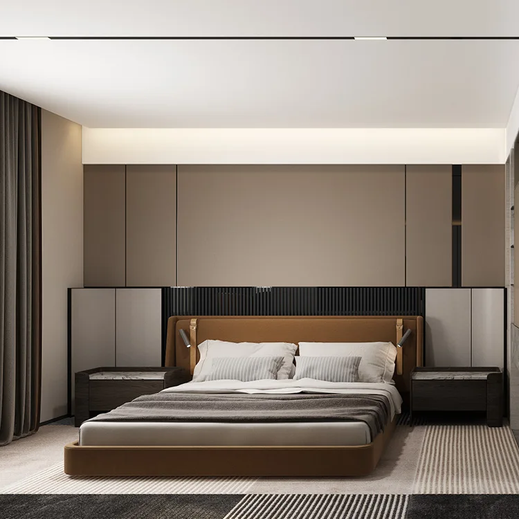 One Stop Service Modern 5 Star Complete Customization Hotel Furniture Luxury Bed Room Sets