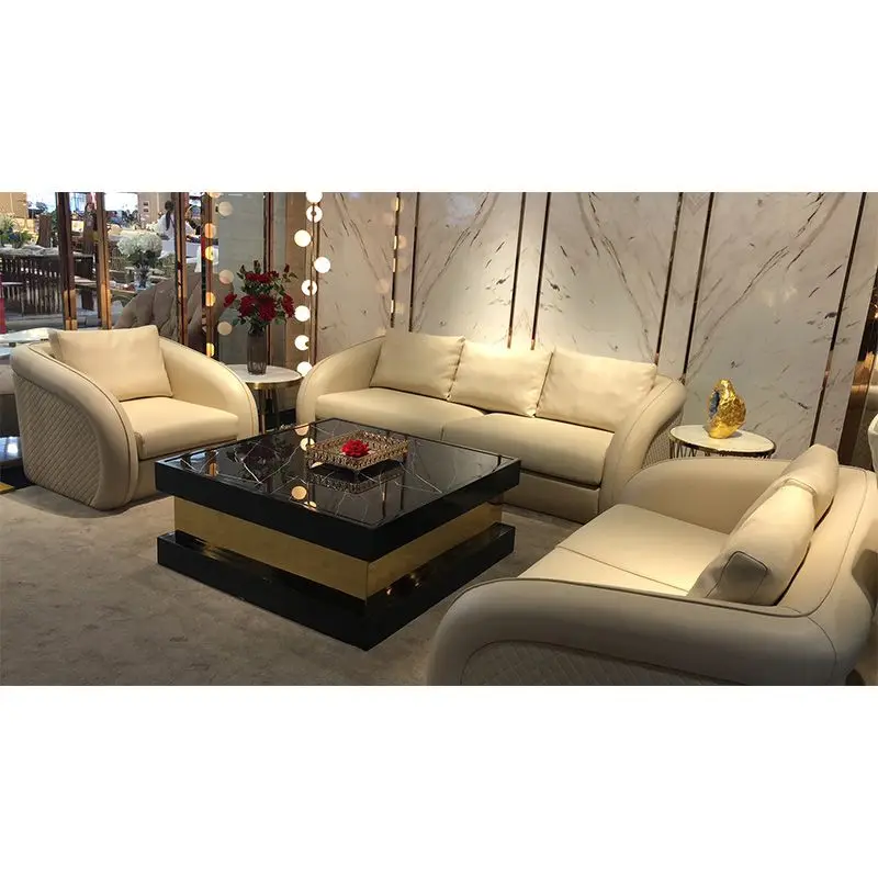 Luxury Modern Triple Sofa With Reversible Sofa Set For Living Room Office Apartment Minimalist Sofas Couches