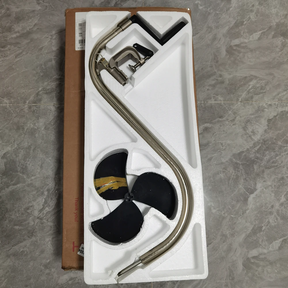 Manual Outboard Motor Propeller Hand Boat Motor Propeller Inflatable Boat Motor No Noise Powerful around 5HP