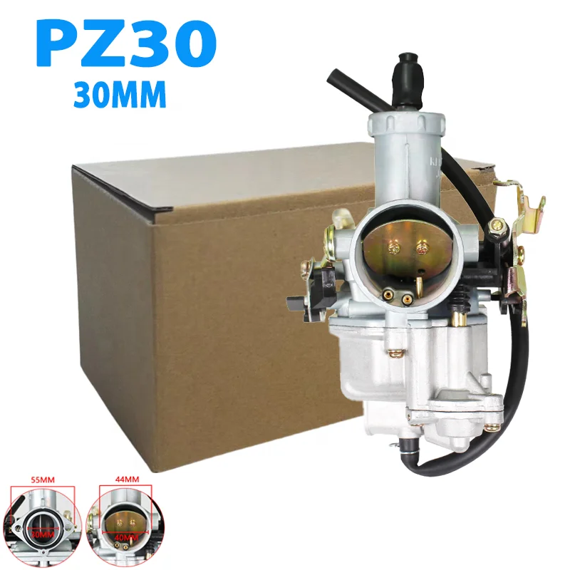 Прямая Продажа с завода PZ30 карбюратор для CG175 CG200 TX250 QR250 мотоциклетный Карбюратор с ручным ускорительным насосом