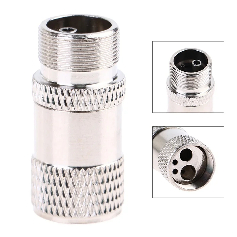 Dental replacement connector Turbine Handpiece Adaptor 2/4Holes Motor Convertor Conversion Connector For Dentistry Tools