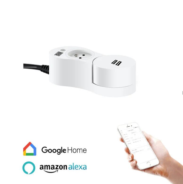 EASYDO Outdoor Multi Function Smart USB WIFI Electrical Surge Protector Extension Port Power Strip with eu/au/uk Plug