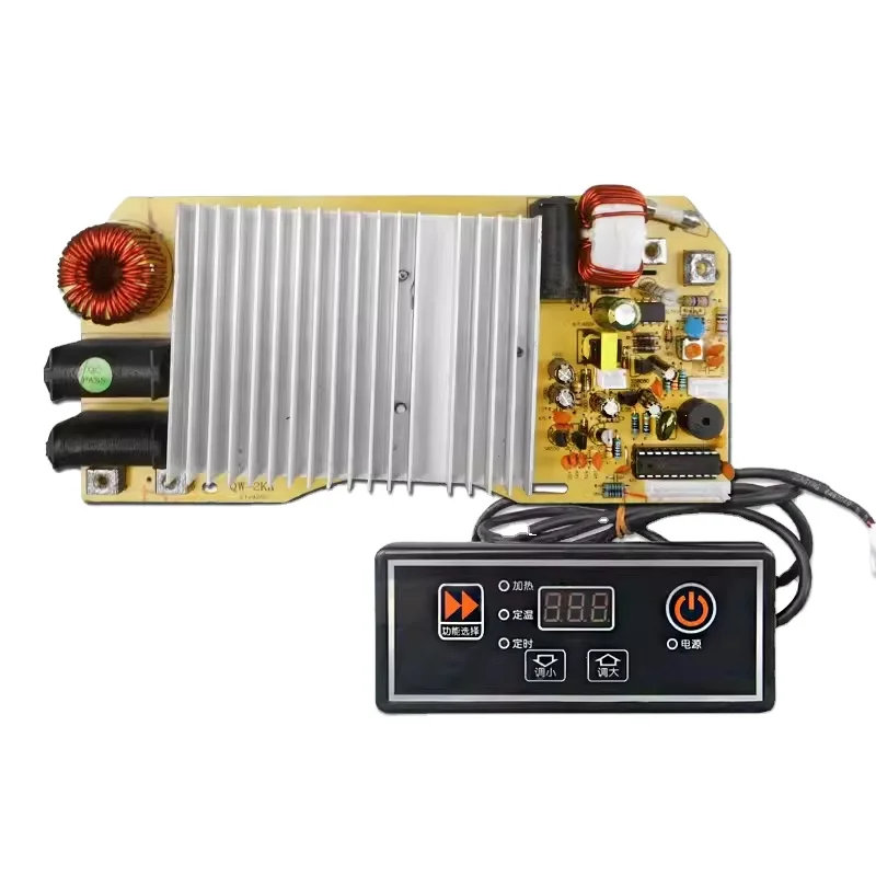 Commercial 2000W hot pot restaurant induction cooker round motherboard