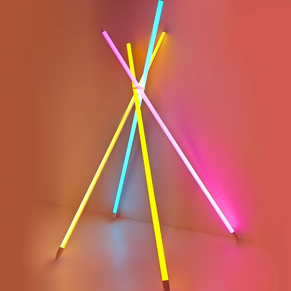 Оптовая продажа перезаряжаемая батарея музыкальное управление Rgb светодиодные пиксельные лампы неоновые для вечеринок события сценические огни