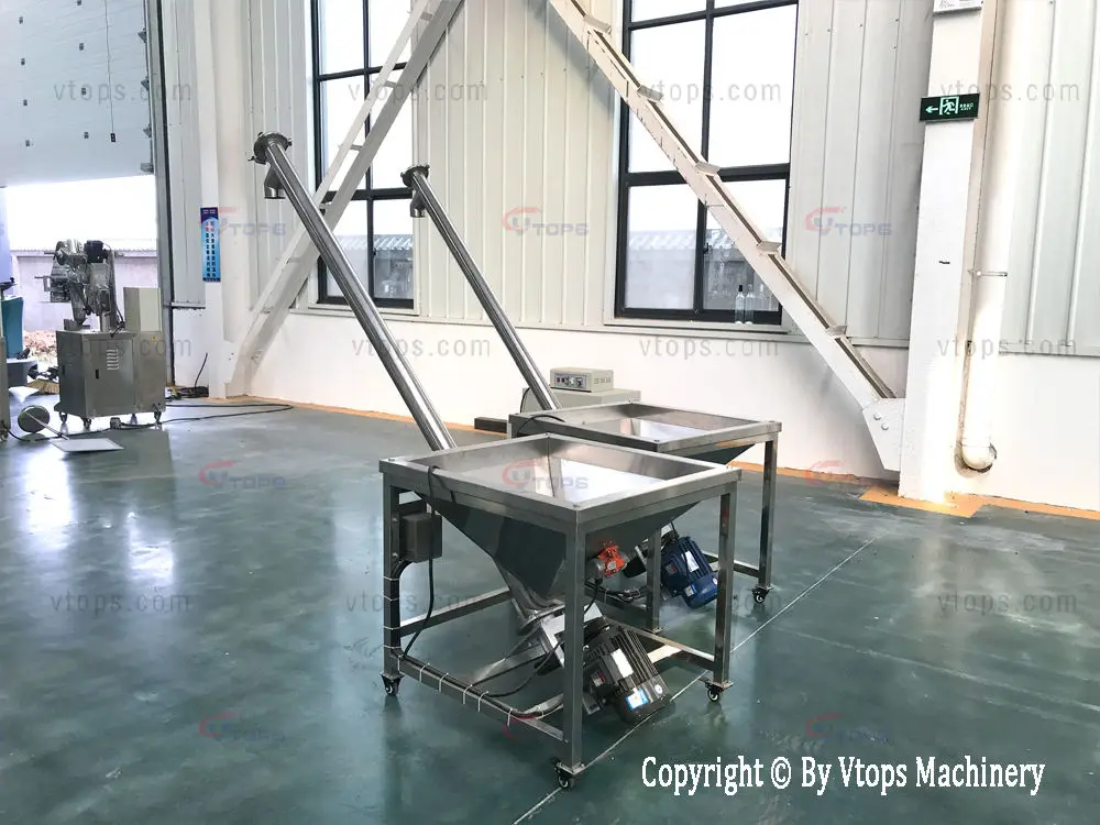 CN Supplier CE Toner Flour Spice Salt Sugar Protein Dry Powder Automatic Auger Filler Filling Packing Machine