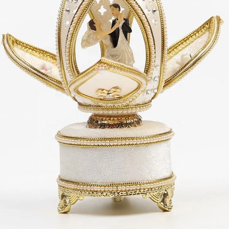 Рождественская музыкальная шкатулка свадебные сувениры яйца Faberge