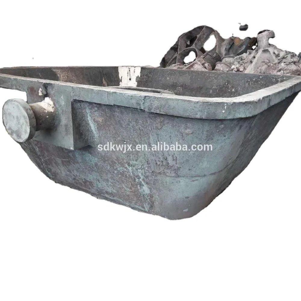 Свинцовые слитки, литой стальной шлаковый горшок, металлургические аксессуары, литой стальной завод