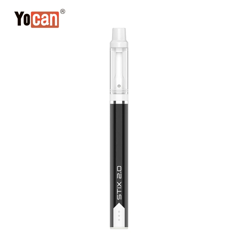 Best e cig vaping full kit 350mAh VV battery with ceramic atomizer draw activated vaporizer starter kit YOCAN stix 2.0