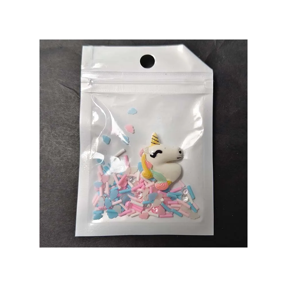 Crafting Treasure Trove Resin and Soft Clay Bead Pack Polymer Beads Mixed Unique Horse Crafts Toys Kid Slime Fillers House Decor