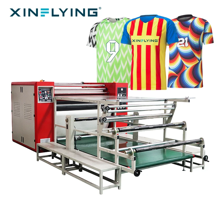 1.7m Large Width Roll to Roll Oiling Heat Press  fabric textile Sublimation Calender Sublimation Machine on stock
