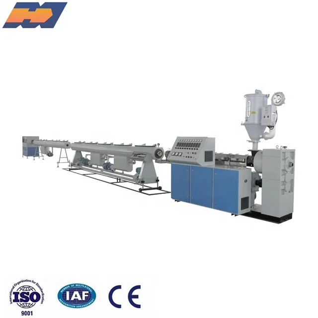 Plastic double tube extrusion machine two cavity plastic pipe making machine extrusion machine