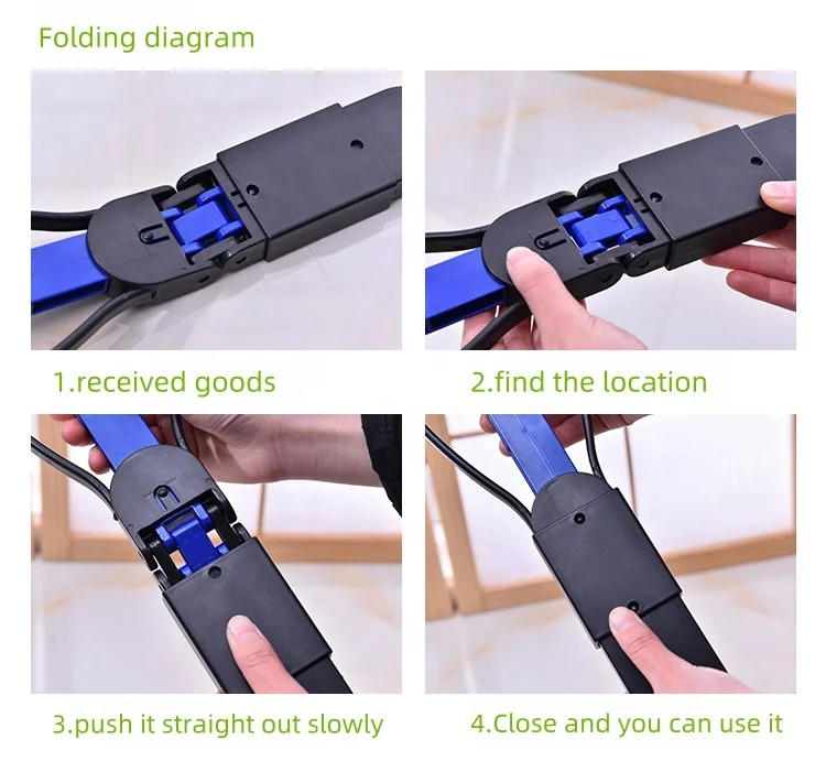 MMG Outdoor Portable Foldable Pooper for Dogs with Poop Bag Dispenser  Hot Selling Long Handle Potty Dog Poop Scooper