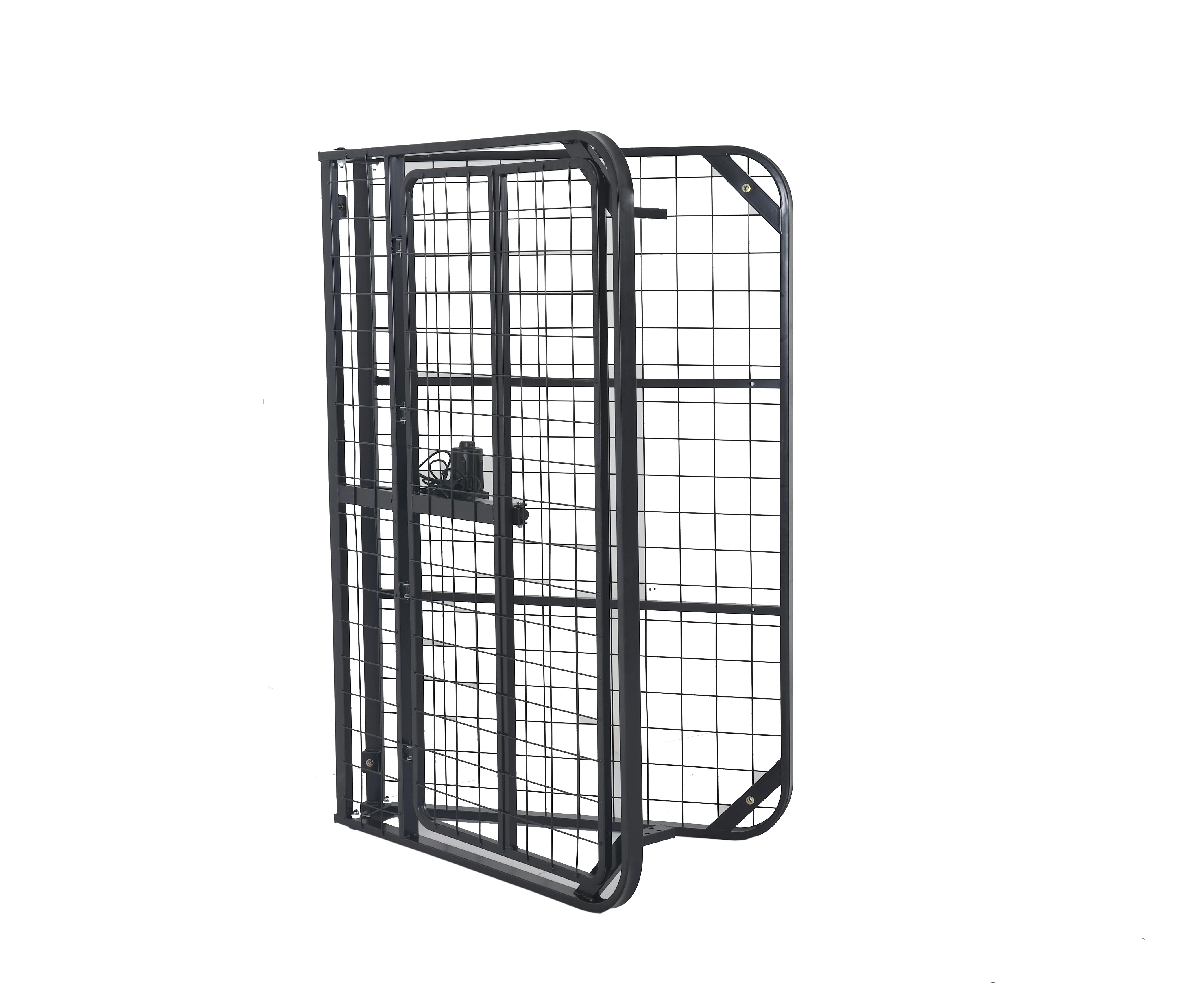 Nisco Queen Adjustable Folding Metal Mesh Wired Remote&UPSable