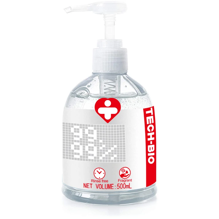 Ароматом розы Дезинфицирующий Гель 30 мл 50 мл 500 мл дезинфицирующее средство для рук гель TECH-BIO детей жидкие химические добавки для основная очистка гель безводный