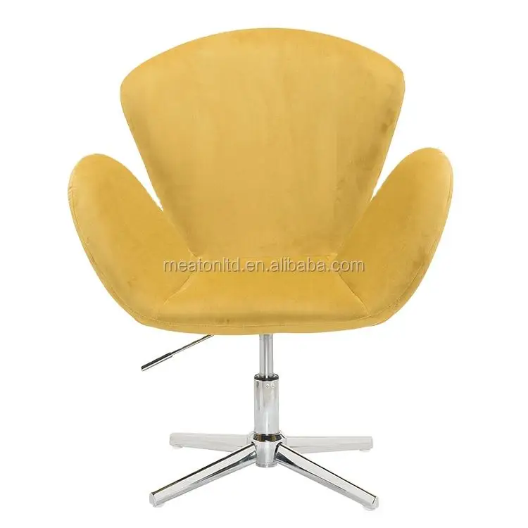 High Quality Lounge Chair Commercial Furniture Pu Leather Swivel Living Room Accent Chair