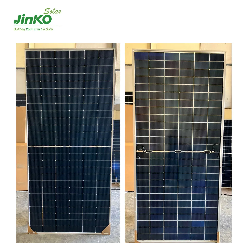 Лучшая цена солнечная панель jinko tiger neo n-типа 575 Вт 580 585 topcon двухфазная 615 620 625 630 JINKO