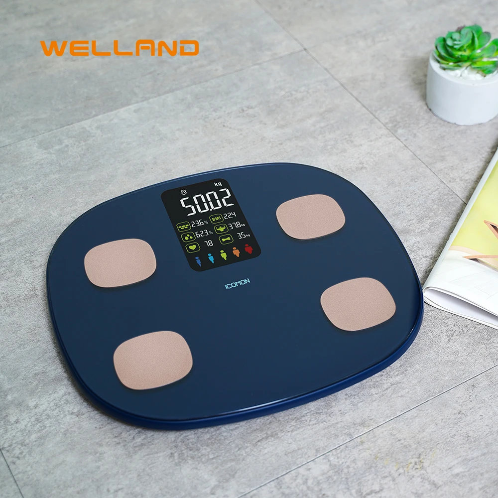 Smart Weight App Supporting BMI Muscle Analyze Digital Body Fat Analysis Scale