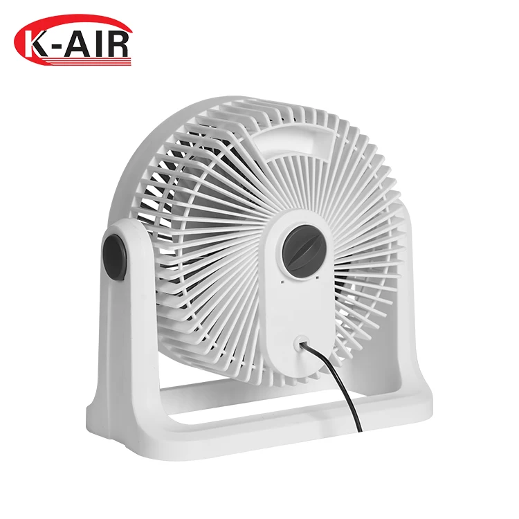 Factory Direct Sales Outdoor Small USB Charging Fan With 3 ABS Blades Bedroom Ultra Quiet Electric Desk Fan