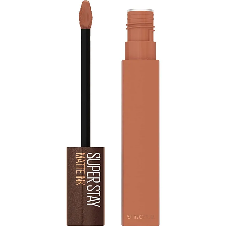 Glossy vegan SuperStay Matte Ink Un-nude Liquid Lipstick, Poet, 0.17 Fl Oz, Pack of 1