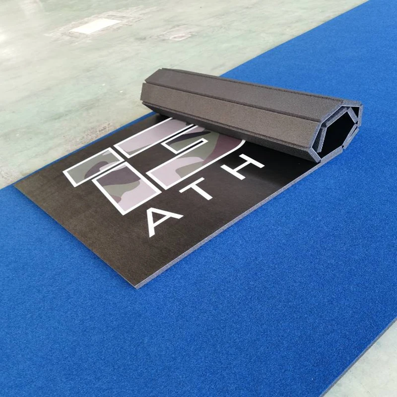 High Quality Eco Friendly Foam Safety Black Mat Customised Yoga Foldable Yoga Mat