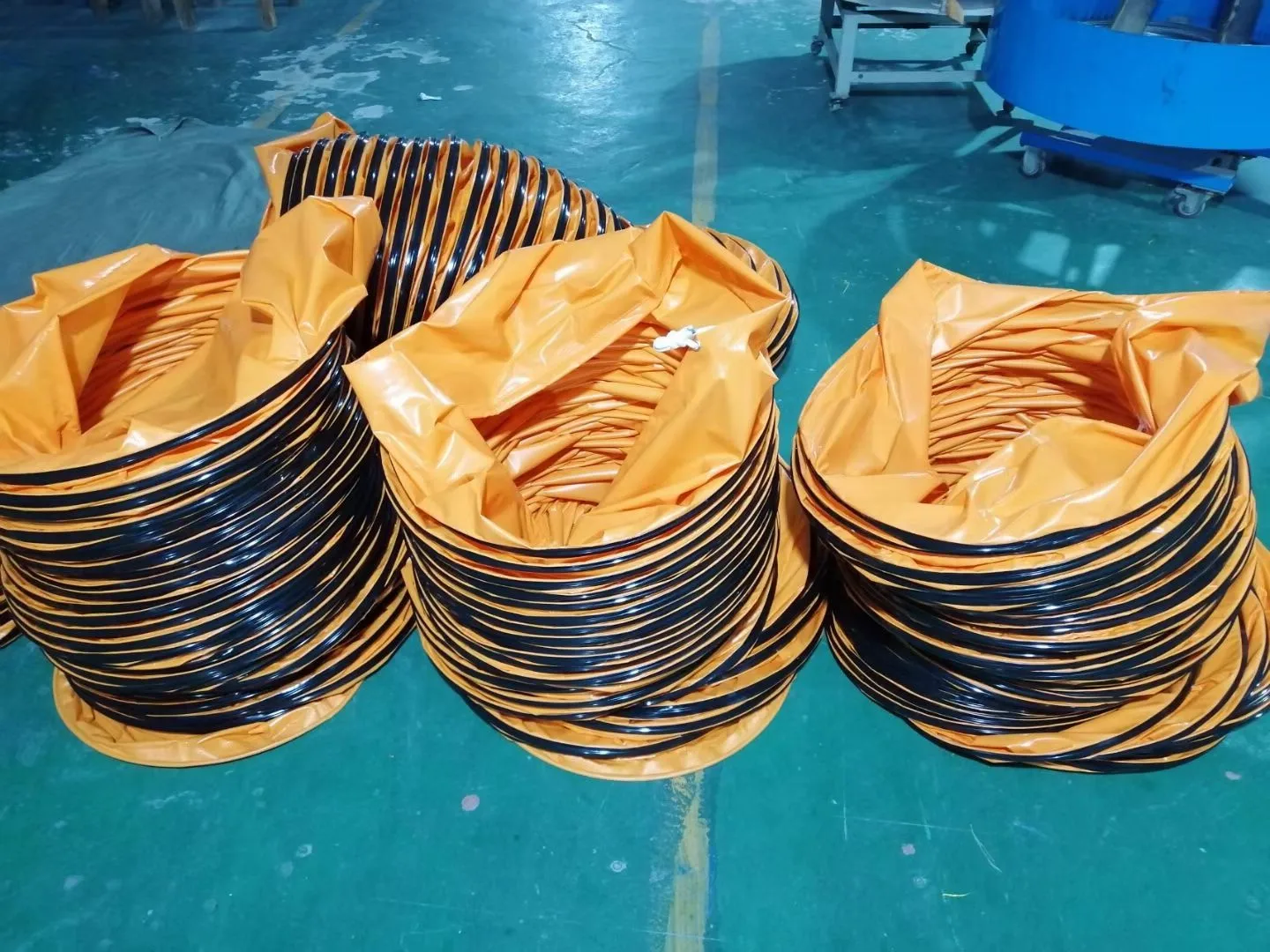 Wholesale PVC Polyester Fabric Flexible Air Duct Hose Water Pump Suction Hose Pipe Duct Vacuum Hose