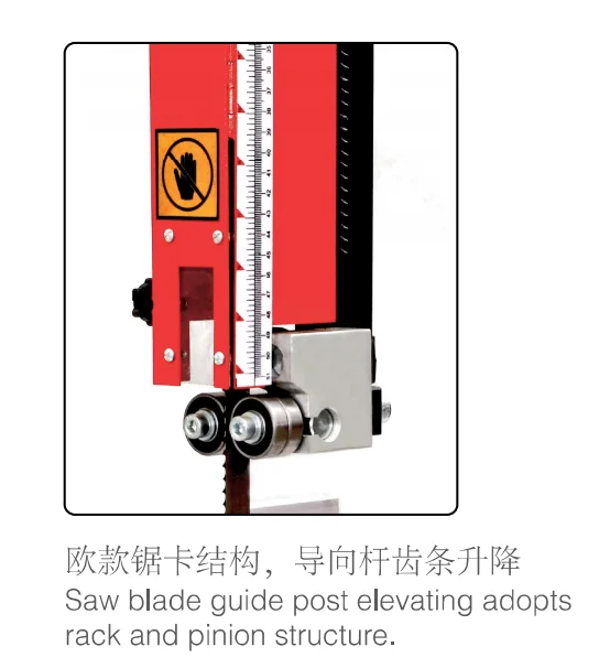 MJ345E Working Width 370mm Woodworking Band Saw Machine Manufacturer Factory