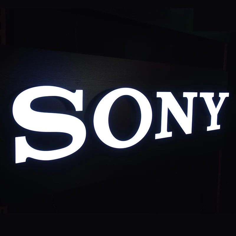 Led Sign Board 3D acrylic Custom Logo wall sign Led Outdoor Store door Sign electronic led illuminated Channel Letters