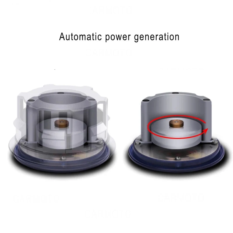 4PCS 65mm 56mm Floating Wheel Center Caps Led Car Center Cap Cover