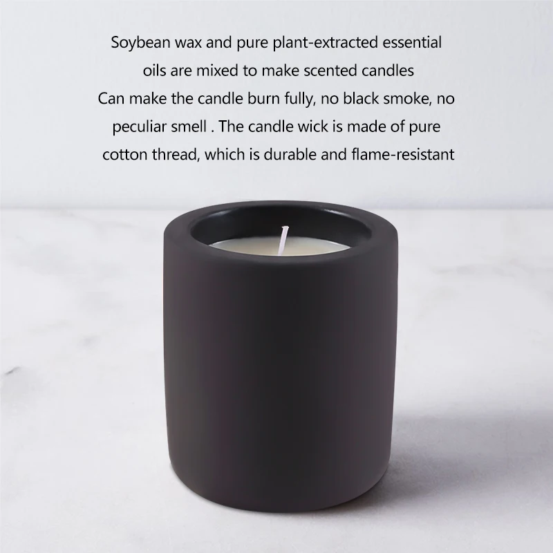 Wholesale Luxury Aromatherapy Scented Soy Wax Candles with Lid 10oz Custom Private Label Scented Candle