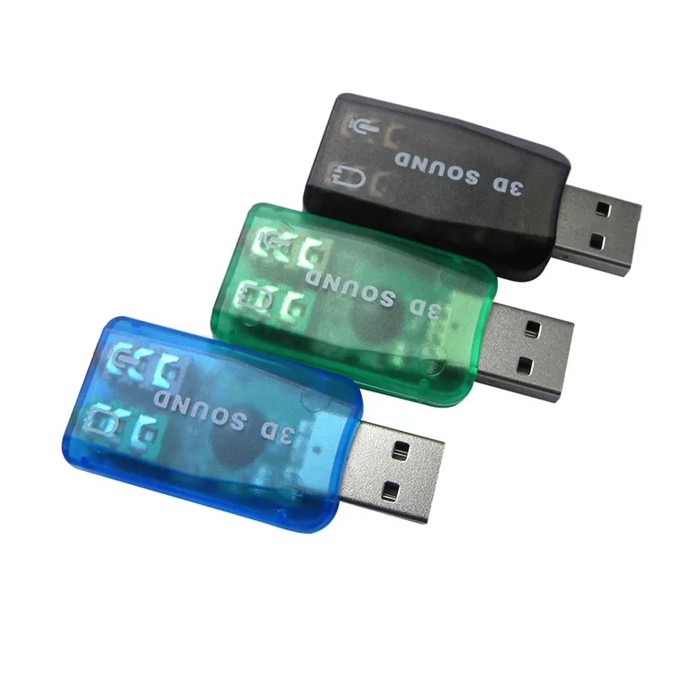 Лидер продаж мини внешняя звуковая карта Usb 5 1 каналов адаптер для звуковой карты 3 мм интерфейс микрофона и наушников ПК