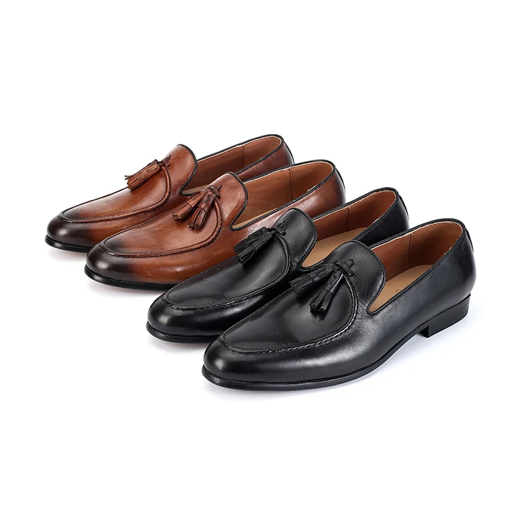 
Оптовая продажа, роскошные мужские официальные повседневные туфли из натуральной кожи 