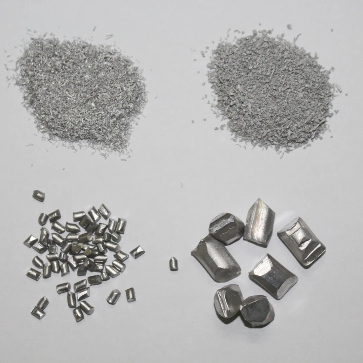99% pure dredge agent aluminum particles deoxidizing aluminum pellets aluminum segment price