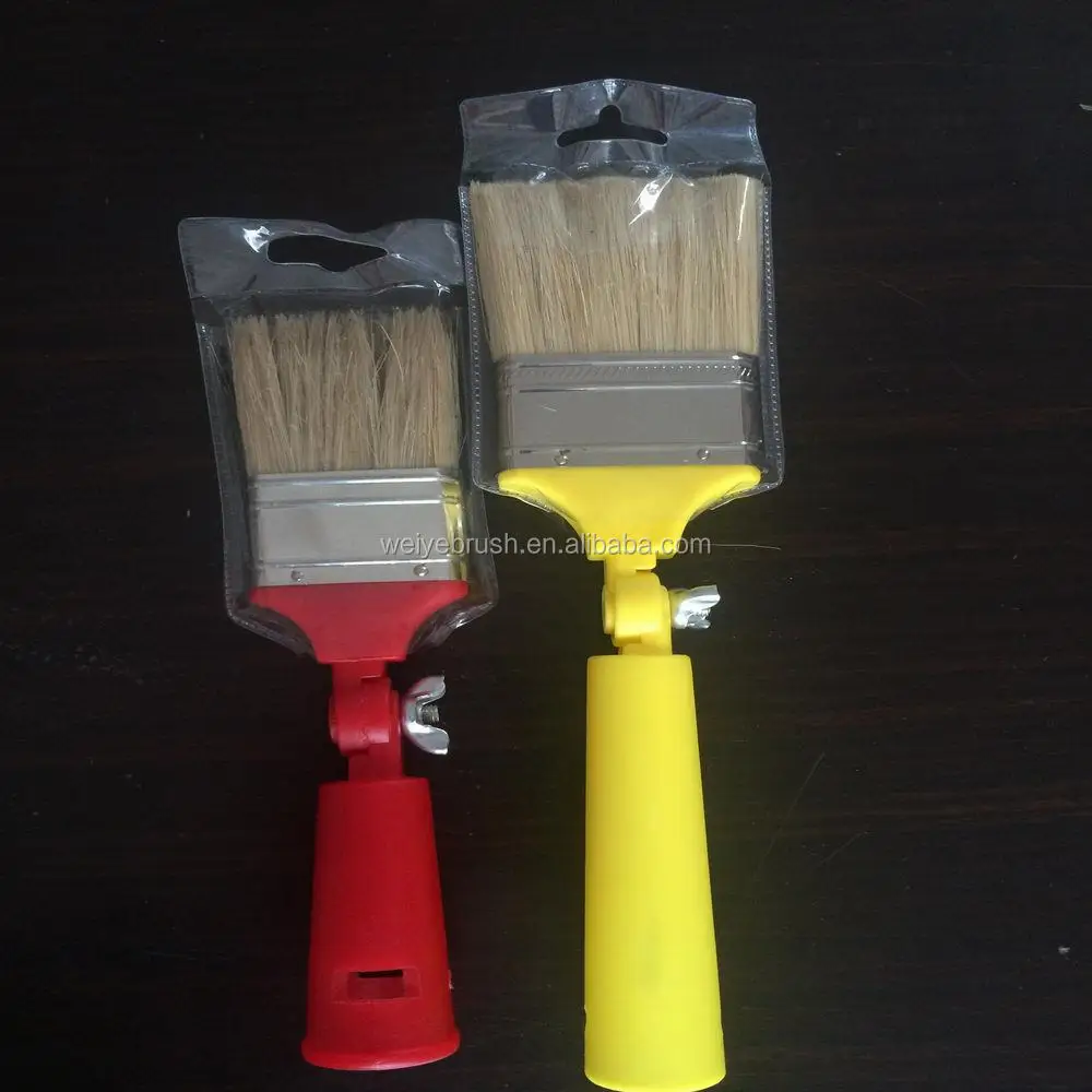 Professional DIY Paint Brush with Adjustable Plastic Handle and Bristle for Art Painting and Cleaning OEM Supported