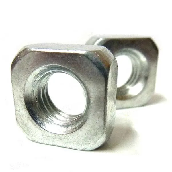 China High Precision M3 M4 M5 M6 M8 Stainless Steel Square Nuts All Sizes Carbon steel square nut DIN557 square nut