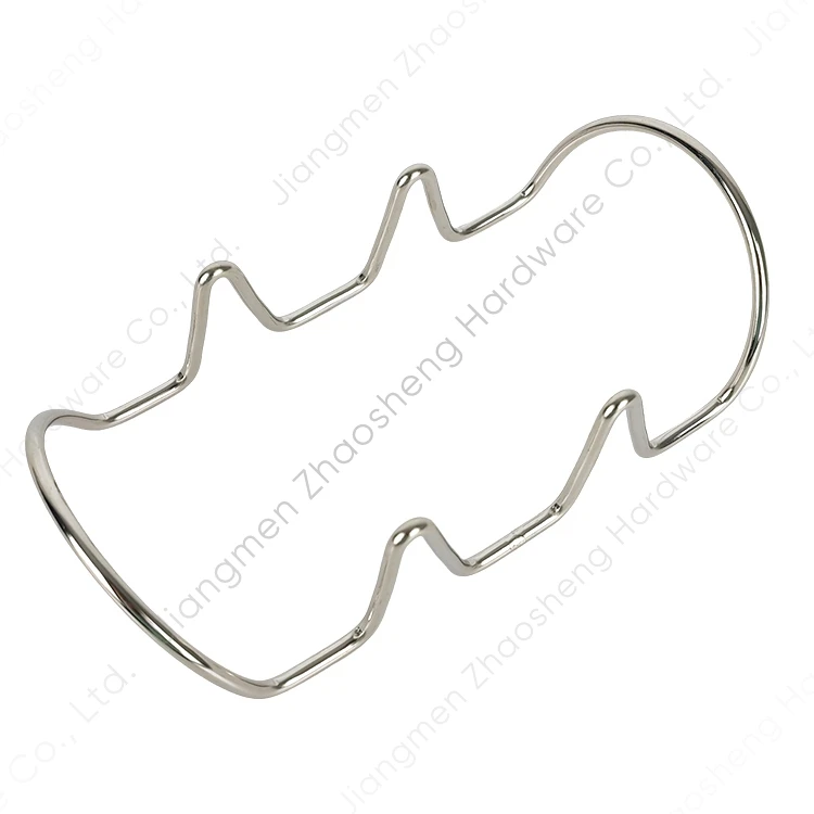 Multiple Wholesale Restaurant Decorative Metal Oven Safe  High Quality Stainless Steel Stand Taco Holder Set For 3 Taco