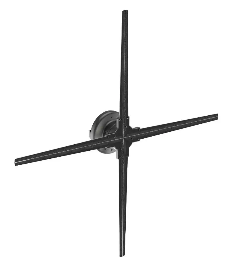 Customized Protective Cover For 3D Holographic Display Fan 3D Led Fan Screen Advertising Fan Equipment Led Advertising Display