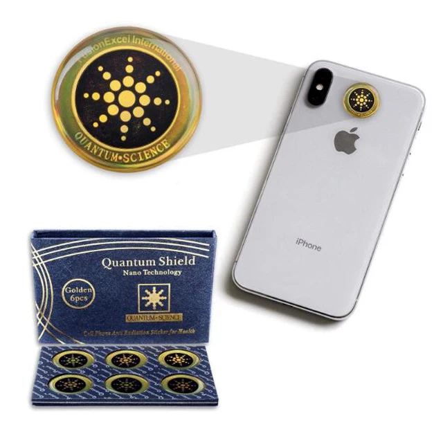 2022 Hongyu Anti Radiation Quantum Shield Sticker EMF Blocker Neutralize from Cell Phones and Electronic Devices WiFi 5G