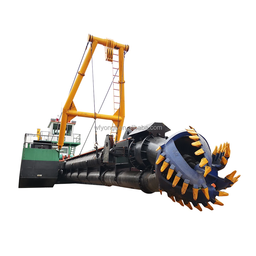 China Made 3500cube/hour Hydraulic Cutter Suction Dredger for Port River Dredging