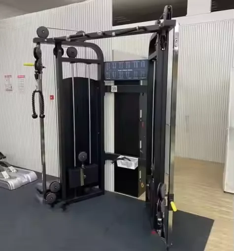 Commercial Fitness Cable Crossover Machine Gym Equipment for Chest Back Shoulder Leg Work-Includes Cable Fly Shoulder Press