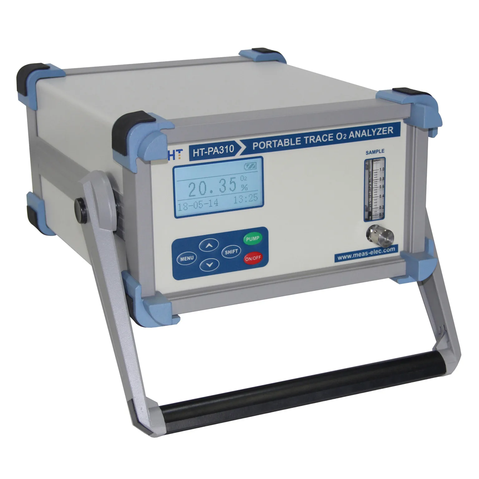Gas analyzer Portable Double Zirconia Trace Oxygen Analyzer