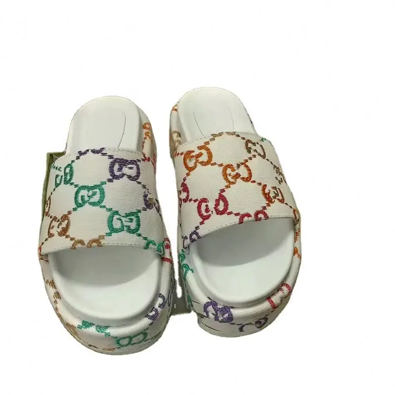 wholesale luxury designer famous brand slippers sports brand slides for women designer sandals GG slippers women
